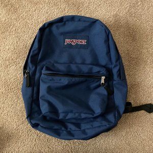 Jansport navy backpack